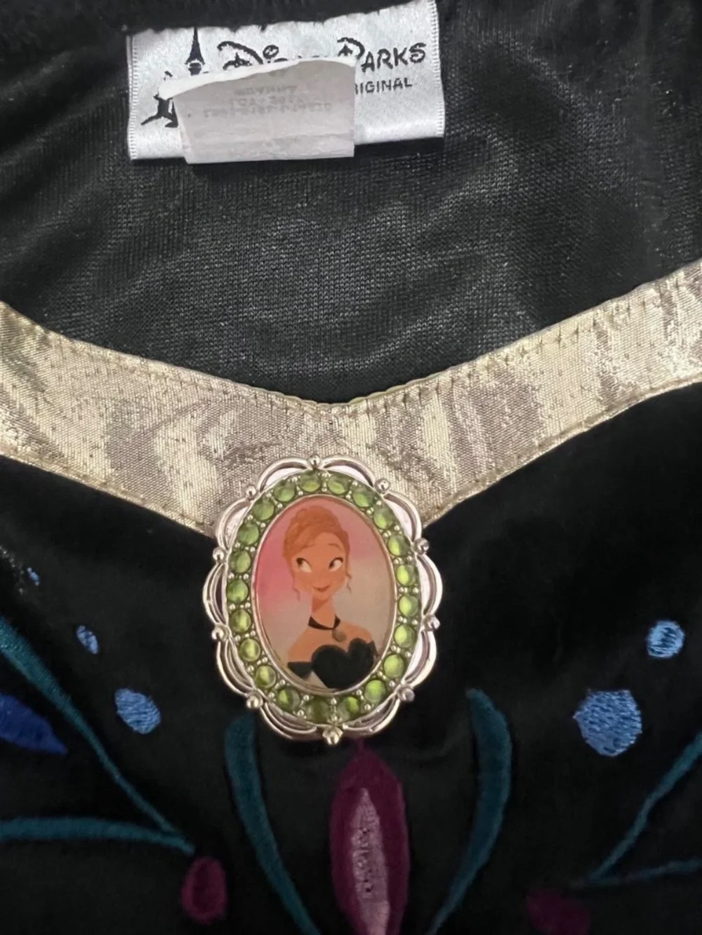 Authentic Disney Parks Frozen Anna Coronation Dress Girls 6